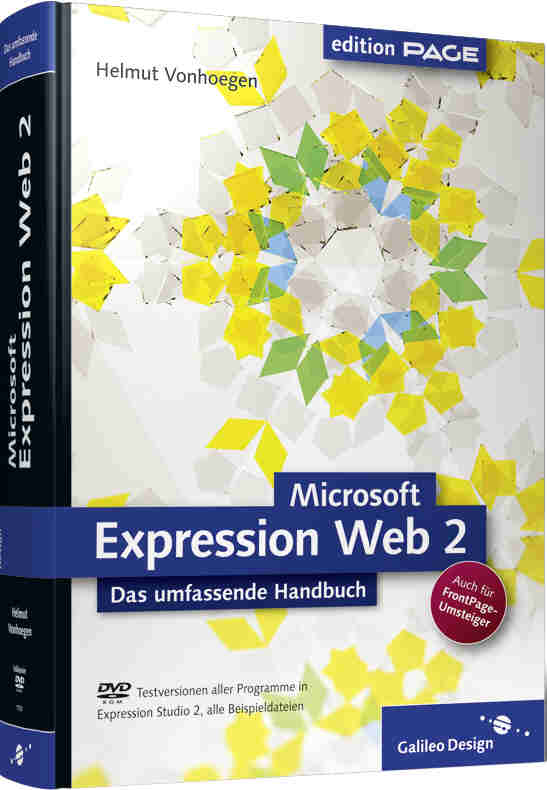 Buch zu Microsoft Expression Web 2